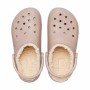 Zuecos Crocs Classic Lined Clog Beige