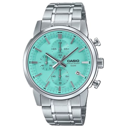 Reloj Hombre Casio CHRONO DATE SILVER AQUA