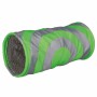 Tunnel de Jeu Pliable pour Animaux de Compagnie Trixie Vert Gris Ø 15 × 35 CM