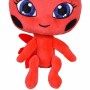 Peluche Bandai Tikki Plush rouge Plástico