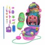 Muñeco Bebé con Accesorios Polly Pocket Mommy Monkey and Baby