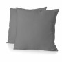 Funda de almohada HOME LINGE PASSION Gris 63 x 63 cm (2 Unidades)