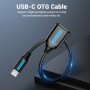 Câble USB Vention Noir 15 cm