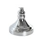 Lámpara de Pie Home ESPRIT Blanco Plateado 50 W 220 V 35 x 35 x 150 cm (3 Piezas)