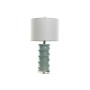 Lampe de bureau Home ESPRIT Blanc Bleu ciel 50 W 220 V