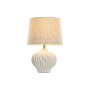 Lampe de bureau Home ESPRIT Blanc Beige 50 W 220 V