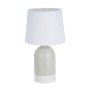 Lampe de bureau Versa Duo Beige Lin Céramique 40 W 18 x 32,5 cm