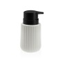 Dispensador de Jabón Versa Blanco Cerámica Bambú