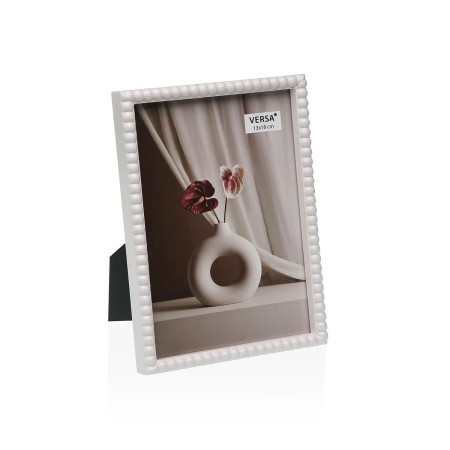 Cadre photo Versa Blanc Bois MDF 2 x 18,9 x 14 cm