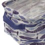 Set de basket Versa Aqua 2 Textile 18 x 14 x 28 cm