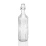 Bouteille d'eau Versa Transparent verre Aluminium 1 L 8,1 x 31,5 x 8,1 cm