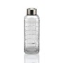 Bouteille d'eau Versa Transparent verre Aluminium 1 L 8,2 x 23,5 x 8,2 cm