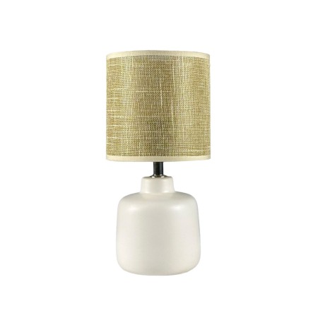 Lampe de bureau Versa Blanc Céramique 13 x 28 x 13 cm