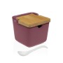 Sucrier Versa Burgundy Céramique 8,8 x 8,5 x 8,8 cm