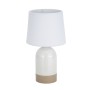 Lampe de bureau Versa Duo Blanc Lin Céramique 40 W 18 x 32,5 cm