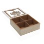 Boîte pour infusions Versa Bois MDF 20 x 7 x 20 cm Arbre de vie