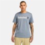 Camiseta de Manga Corta Hombre Timberland Kennebec River Linear Logo