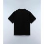 Camiseta de Manga Corta Hombre Napapijri S-Premium Ss Negro