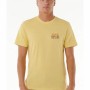Camiseta de Manga Corta Hombre Rip Curl Down The Line