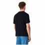 Camiseta de Manga Corta Hombre Champion Negro 2 Unidades