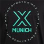 Maillot de Corps de Sport à Manches Coupe Munich Noir
