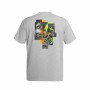 Camiseta Deportiva de Manga Corta Munich Gris claro