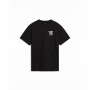 Camiseta de Manga Corta Hombre Vans Growin On U Ss Crew Negro