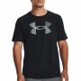 Camiseta de Manga Corta Hombre Under Armour Big Logo Fill Ss Negro