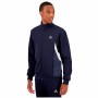 Sweat sans capuche homme Le coq sportif Heritage Fz Sweat N°1 Bleu foncé