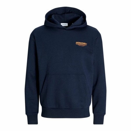 Sweat à capuche homme Jack & Jones Blue marine