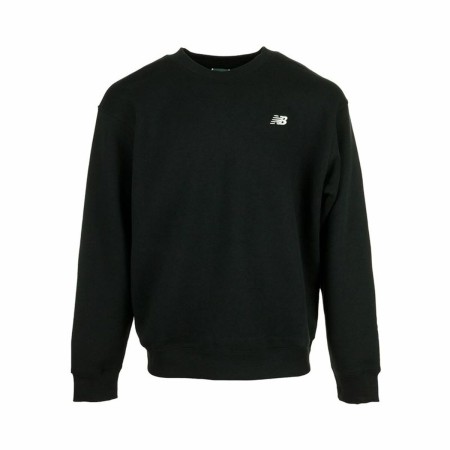 Sudadera sin Capucha Hombre New Balance Negro