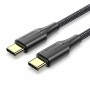 Cable USB Vention Negro 1 m