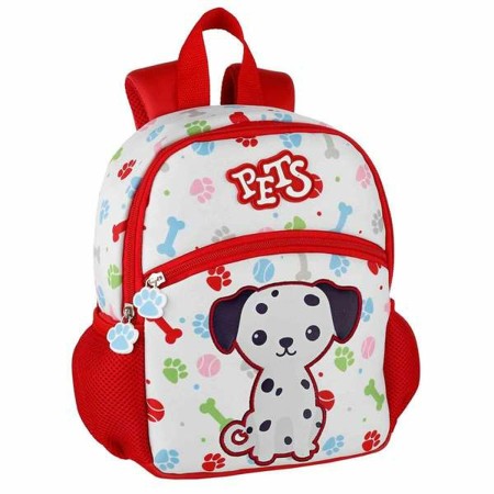 Cartable Pets Rouge 26 x 21 x 9 cm Dalmatien