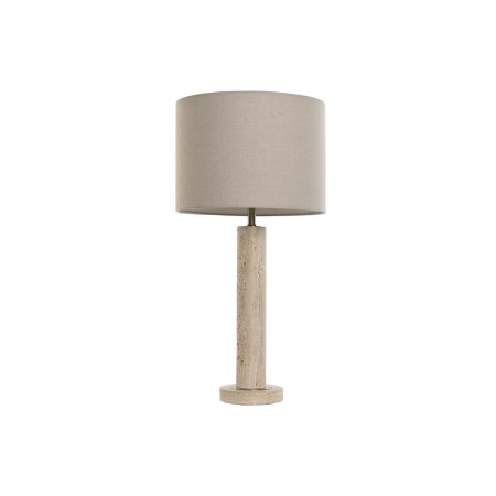 Lampe de bureau Home ESPRIT Beige Lin Marbre 35 x 35 x 72 cm