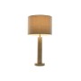 Lampe de bureau Home ESPRIT Beige Lin Marbre 35 x 35 x 72 cm