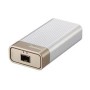 Cable USB Qnap QNA-T310G1S Blanco Dorado Plateado