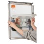 Tableau d’affichage Nobo Aluminium polypropylène