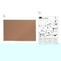 Tableau d’affichage Nobo Essence Naturel 240 x 120 cm