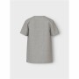 T shirt à manches courtes Enfant Name It mjyg Nba Box Ous Gris clair