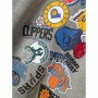 Sudadera con Capucha Niño Name It mjusty Nba Wh Unb Ous Gris