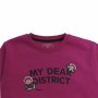 Sudadera sin Capucha Niña Softee Lunar Infantil Rosa oscuro