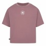 T shirt à manches courtes Enfant Converse Chuck Patch Boxy Saumon