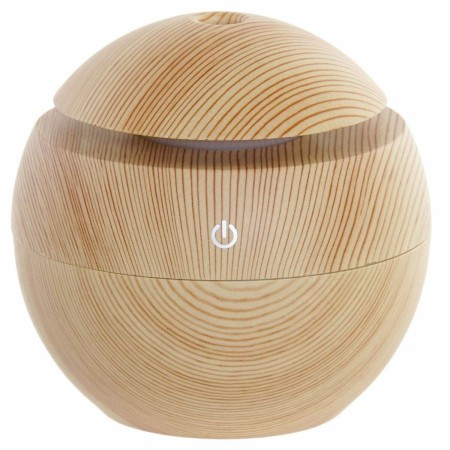 Diffuseur d'Huiles Essentielles DKD Home Decor Humidificateur Ballon Lumière LED (10,3 x 10,3 x 10,9 cm) (130 ml)