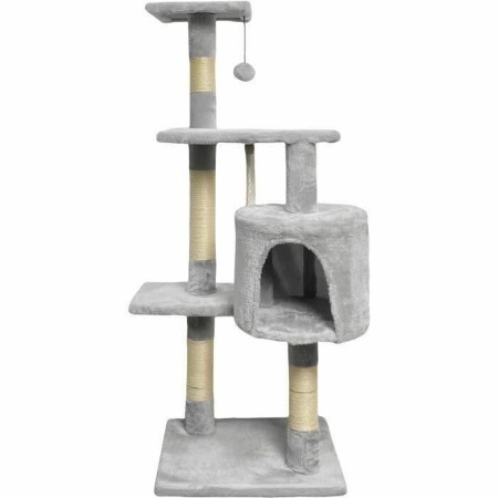 Rascador para Gatos Paloma tree Gris Felpa Madera Sisal (1 unidad)