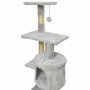 Rascador para Gatos Paloma tree Gris Felpa Madera Sisal (1 unidad)