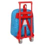 Cartable à roulettes SuperThings Rescue Force Bleu 22 x 27 x 10 cm