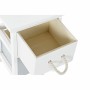 Caisson à Tiroirs DKD Home Decor Gris Bois Coton Blanc (27 x 25 x 40 cm)