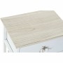 Caisson à Tiroirs DKD Home Decor Naturel Blanc osier Bois de paulownia (40 x 29 x 42,5 cm)