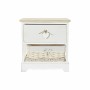 Caisson à Tiroirs DKD Home Decor Naturel Blanc osier Bois de paulownia (40 x 29 x 42,5 cm)
