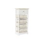 Caisson à Tiroirs DKD Home Decor Naturel osier Bois de paulownia (40 x 29 x 91 cm)